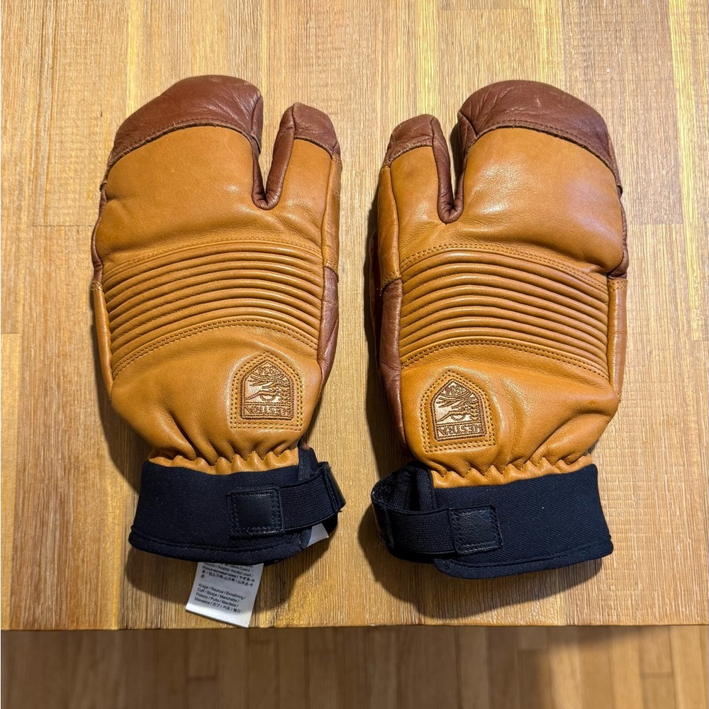 Hestra Freeride CZONE 3 Finger Men's Leather Gloves